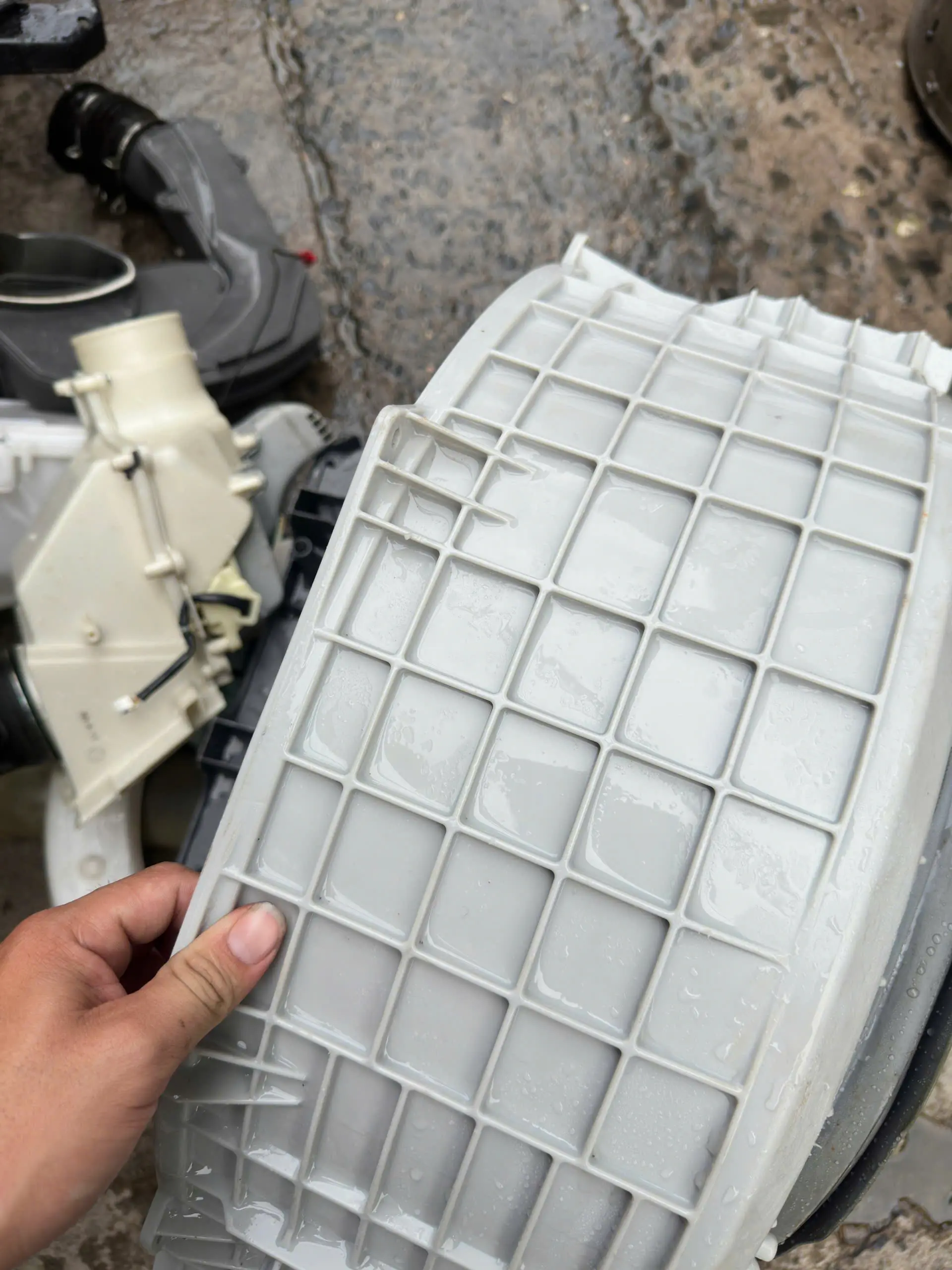 vệ sinh máy giặt